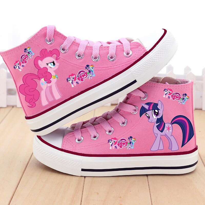 My Little pony casual sneaker shoes kids kasut budak high cut Shopee Malaysia