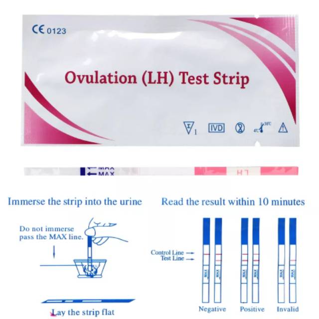 D613 DV LH OVULATION TEST STRIP TOOL FERTILITY TEST TOOL OVUTES ...