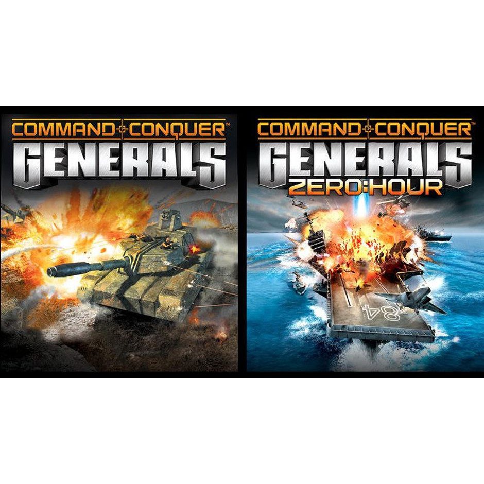 COMMAND & CONQUER GENERALS + ZERO HOUR FULL PC GAMES | Shopee Malaysia