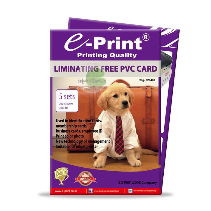 EPrint laminating Free PVC card laminating id card Paper Shopee Malaysia