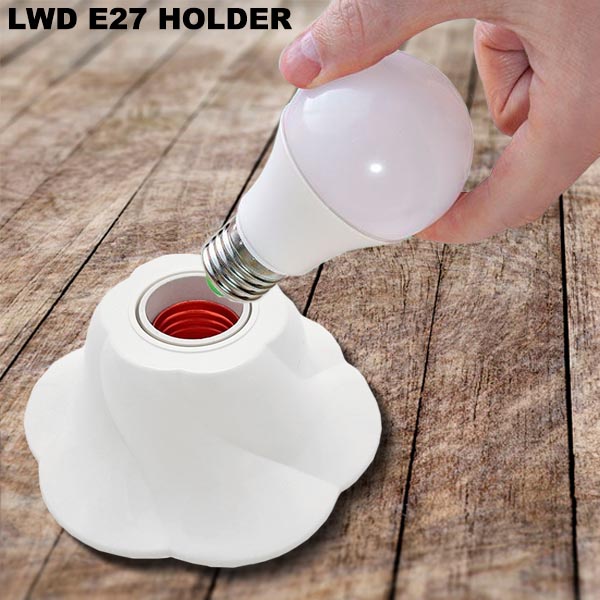 E27 CEILING LAMP HOLDER / LIGHT BULB HOLDER / E27 SCREW TYPE LAMP