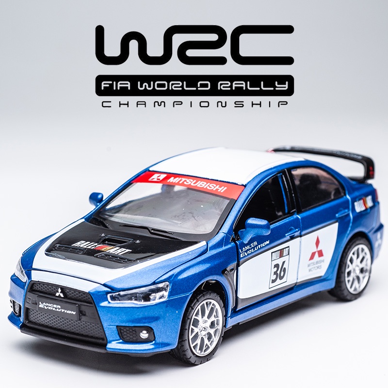 CCA 1:32 MITSUBISHI LANCER EVOLUTION WRC RALLY Track Racing Edition Car ...