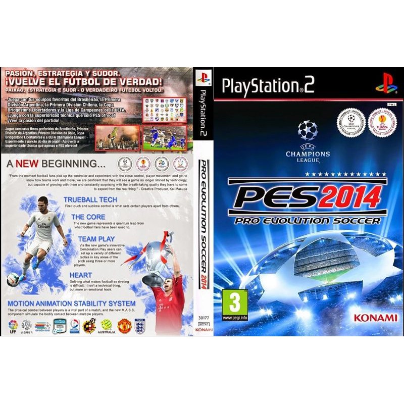 Pro evolution soccer 2014 hot sale ps2