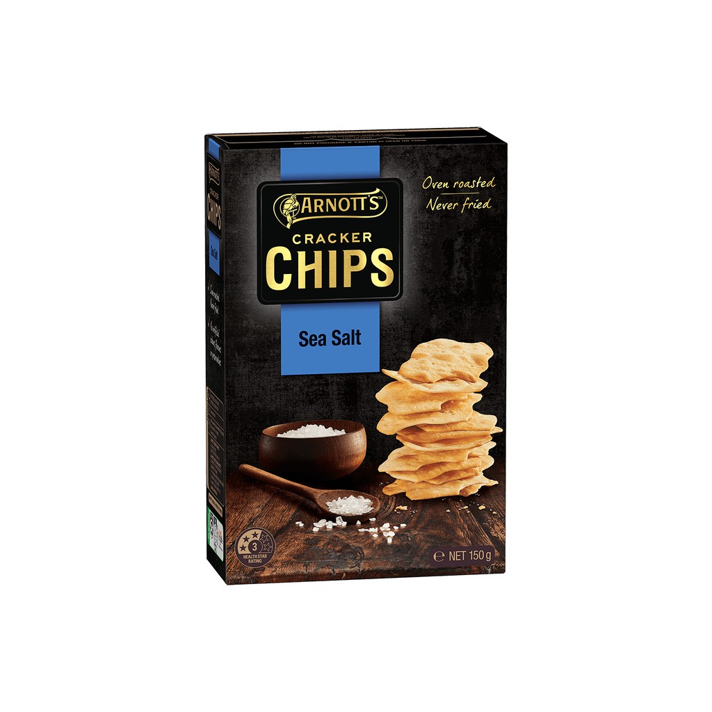 BISCUITS Arnott's Sea Salt Cracker Chips 150g Shopee Malaysia