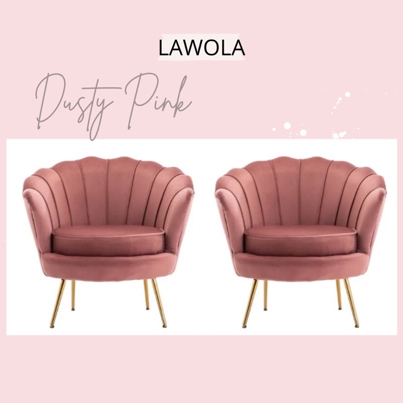 🍒Ready Stock Malaysia🍒 Sofa Kerang Shell Sofa Pair unit Single