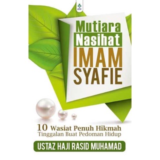 MUTIARA NASIHAT IMAM SYAFIE - USTAZ HAJI RASID MUHAMAD | Shopee Malaysia