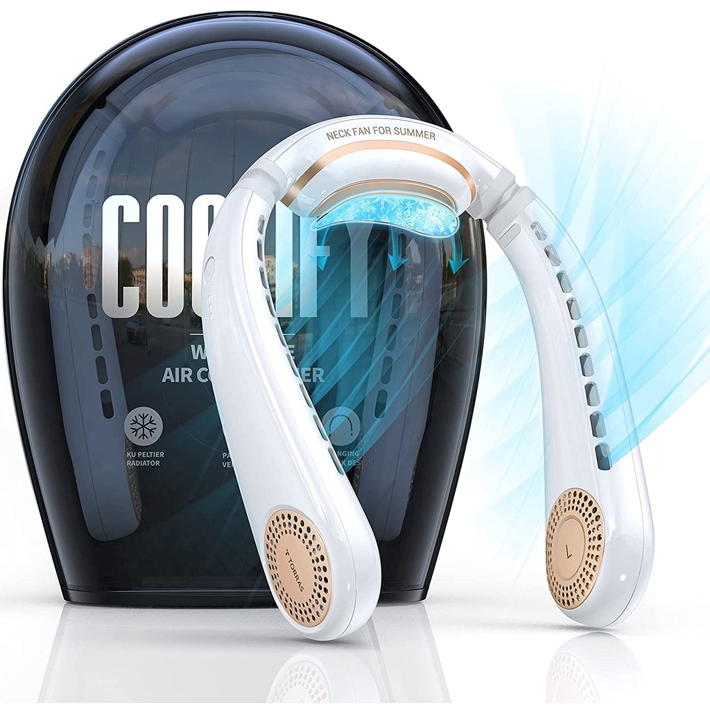 Torras Coolify Portable Airconditioner Fan Neck Wearable Air Con