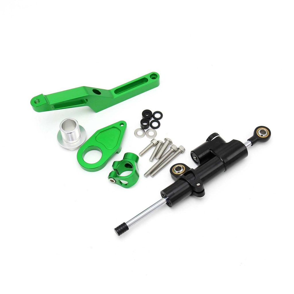 Universal Motorcycle CNC Steering Damper Stabilizer Buffer Control Bar ...