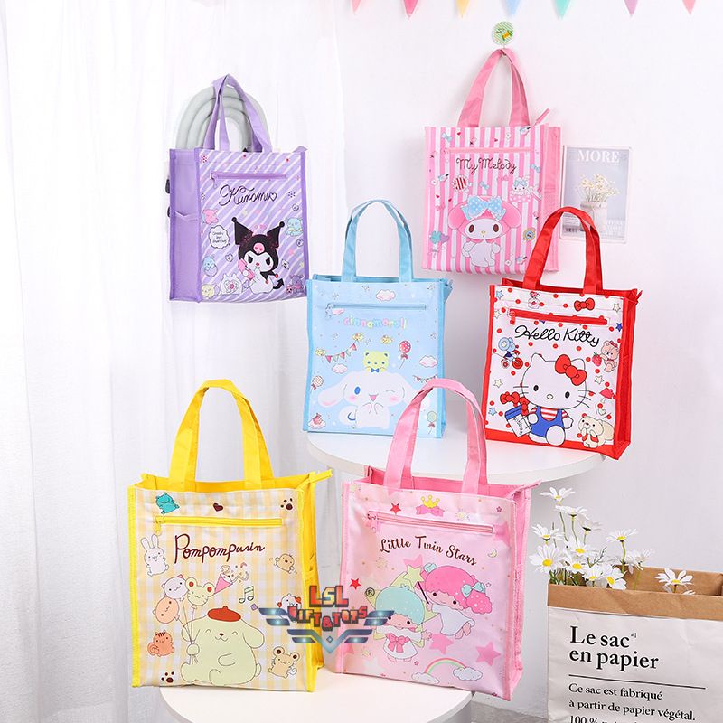 [723] LSL GIFTS Nylon Multipurpose Casual Snack Bag Cartoon Hello Kitty ...