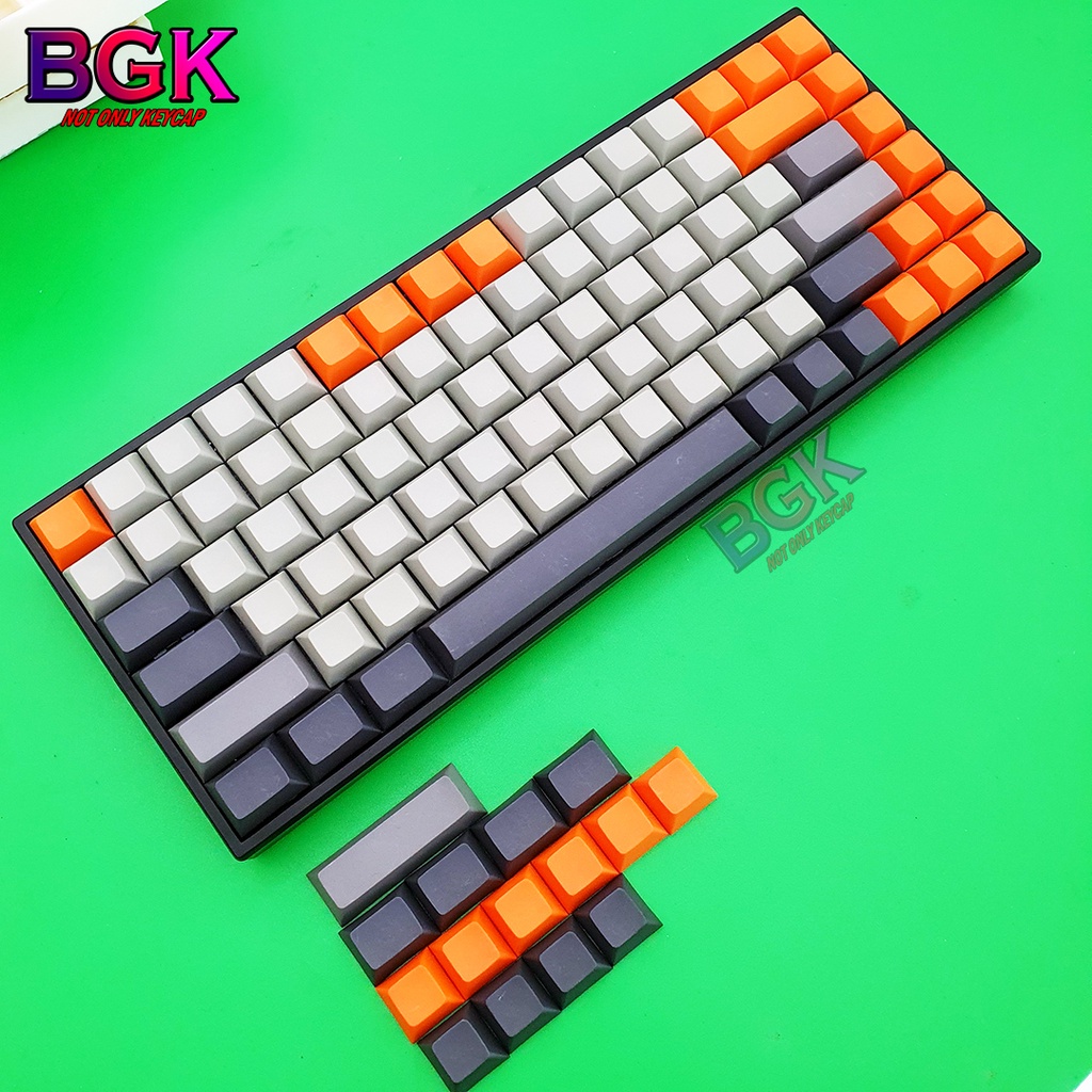 97-key DSA PBT Keycap set without printed characters for 84 TO 87 Thick ...