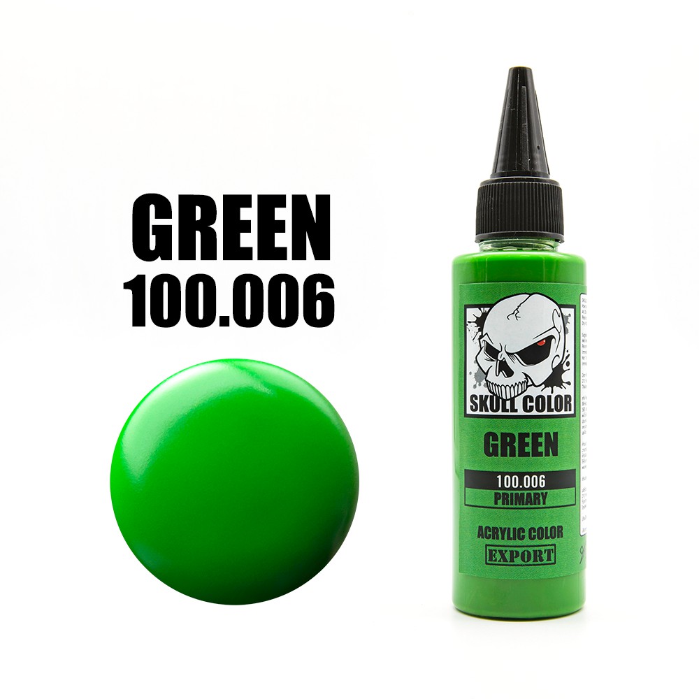 [skull Color] Pre Thinned Paint For Airbrush Primary Series 001 011 60ml Shopee Malaysia