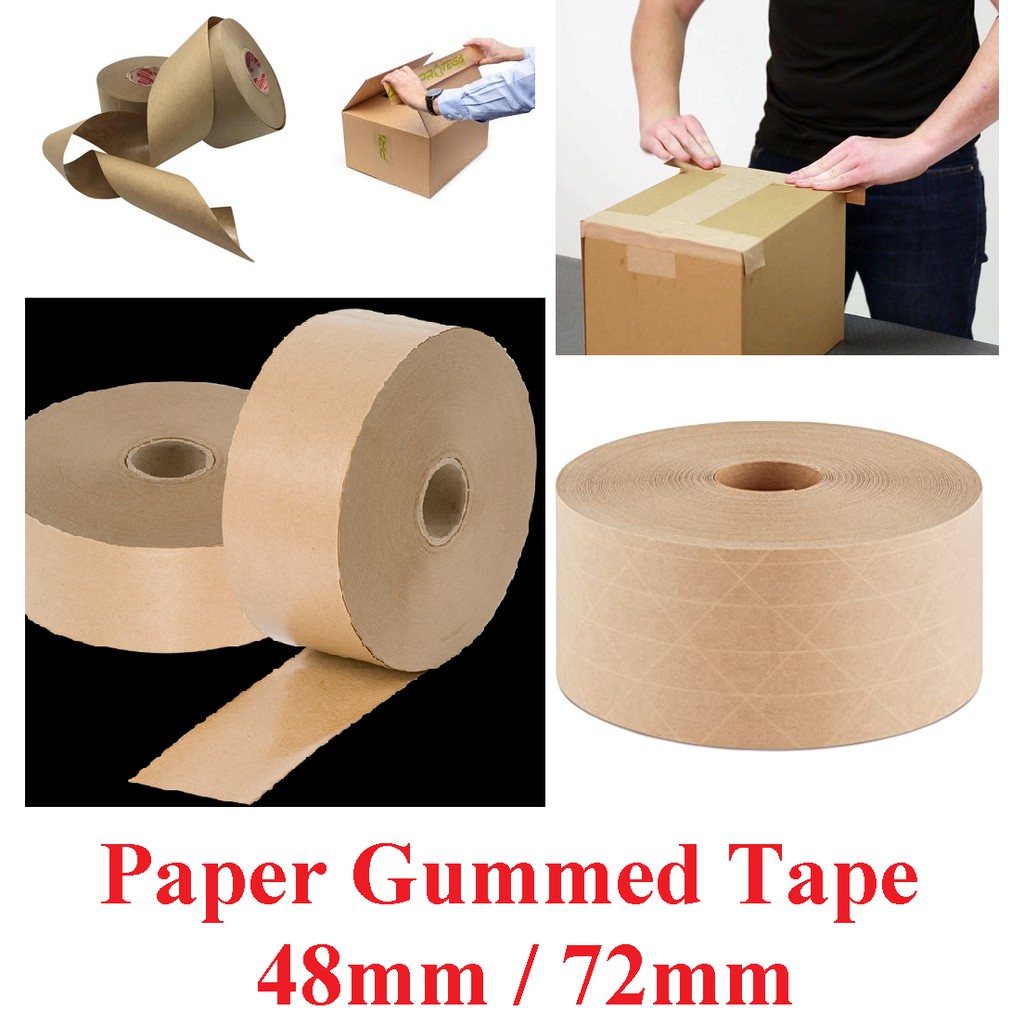 Paper store gum tape