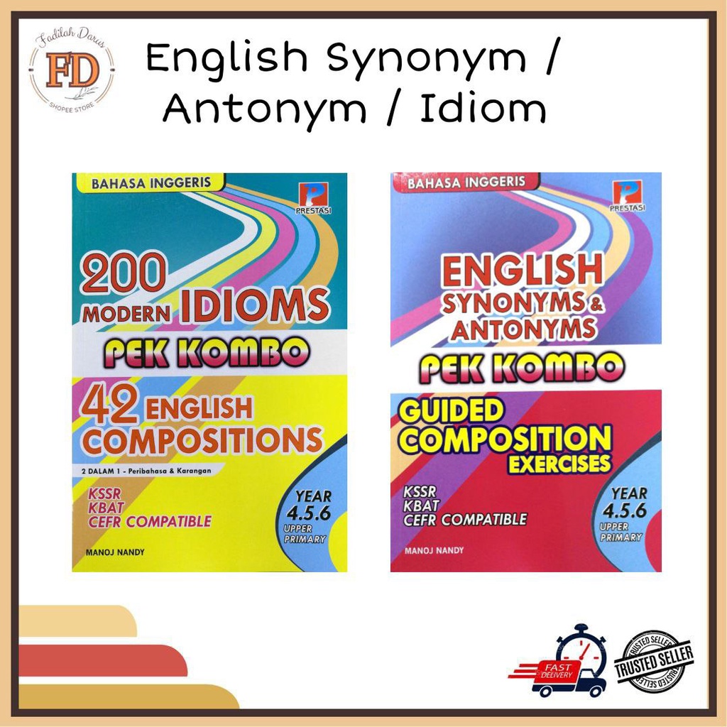 BUKU RUJUKAN ENGLISH Combo English Synonyms / Antonyms / Idiom