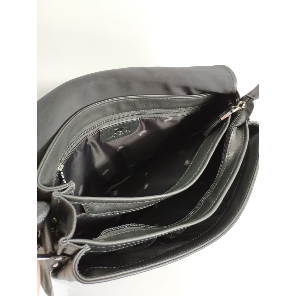 Braun BUFFEL Bag Genuine Leather FULL!! | Shopee Malaysia