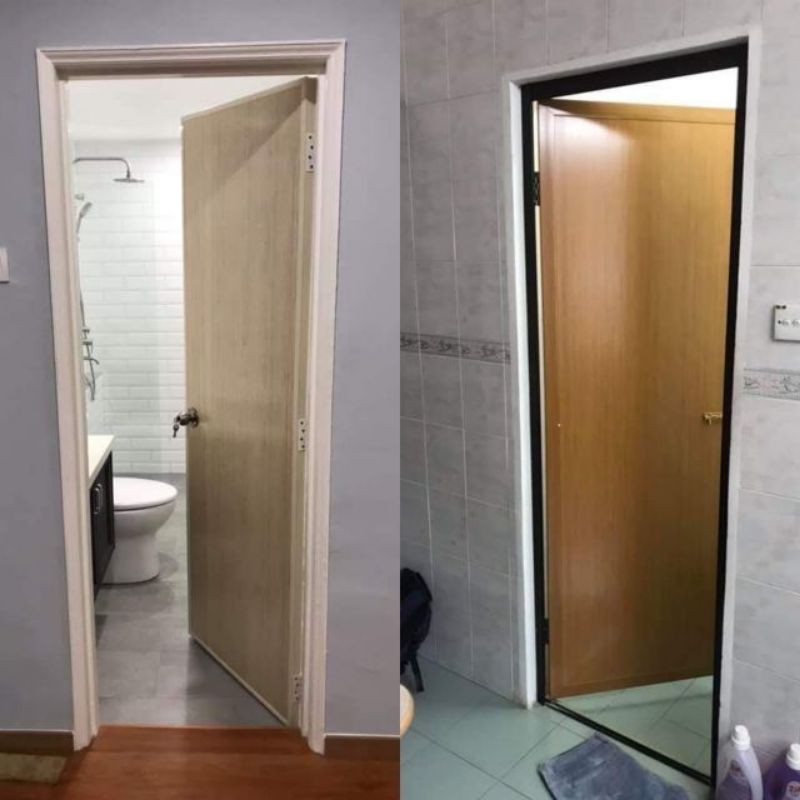 Pintu Tandas PVC Plastik | Toilet Door | Bathroom Door | Shopee Malaysia
