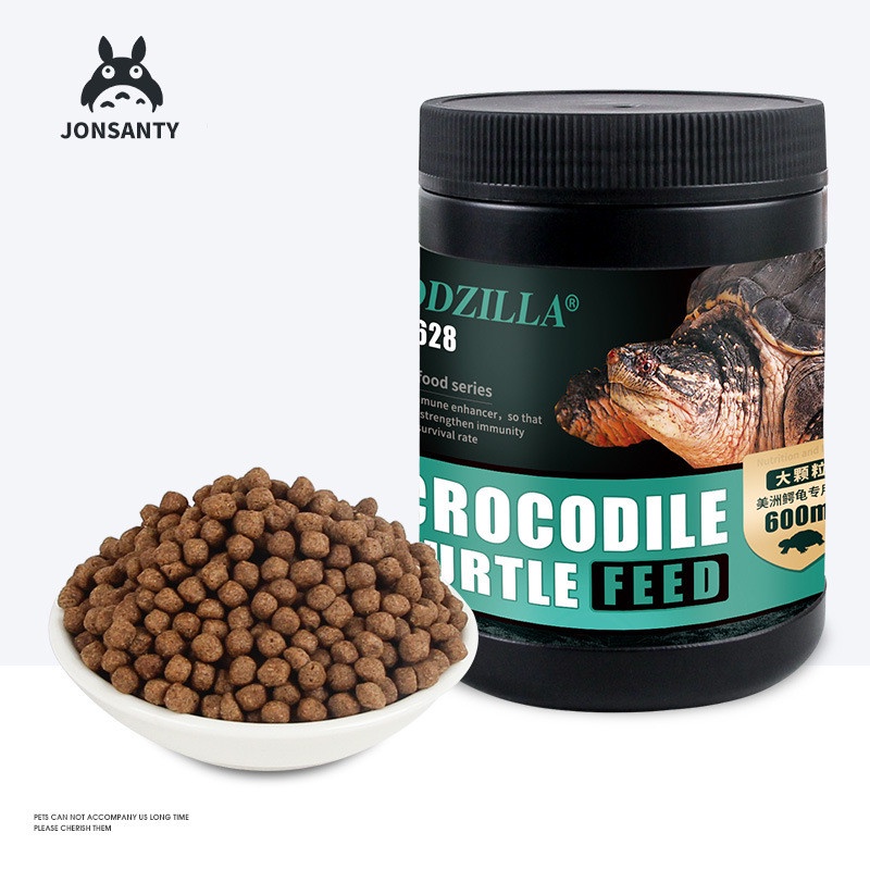 Jonsanty Crocodile Turtle Food Common Snapping Turtle Feed Granule ...