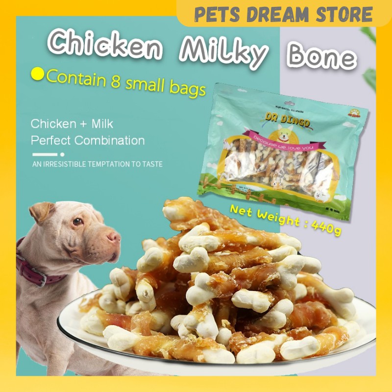 Chicken Dingo Chews Dog Trats Dingo Chip Mix Rawhide Chews With
