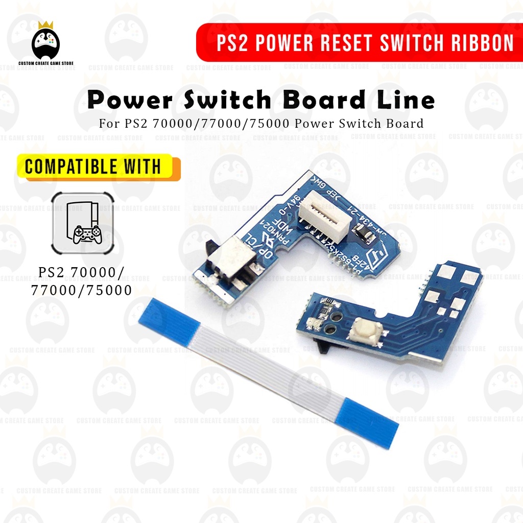 Power Switch Board Line for PS2 70000/77000/75000 Power On Off Board ...