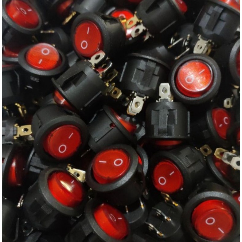 On-off Switch 3Pin Large Round Lights | Shopee Malaysia