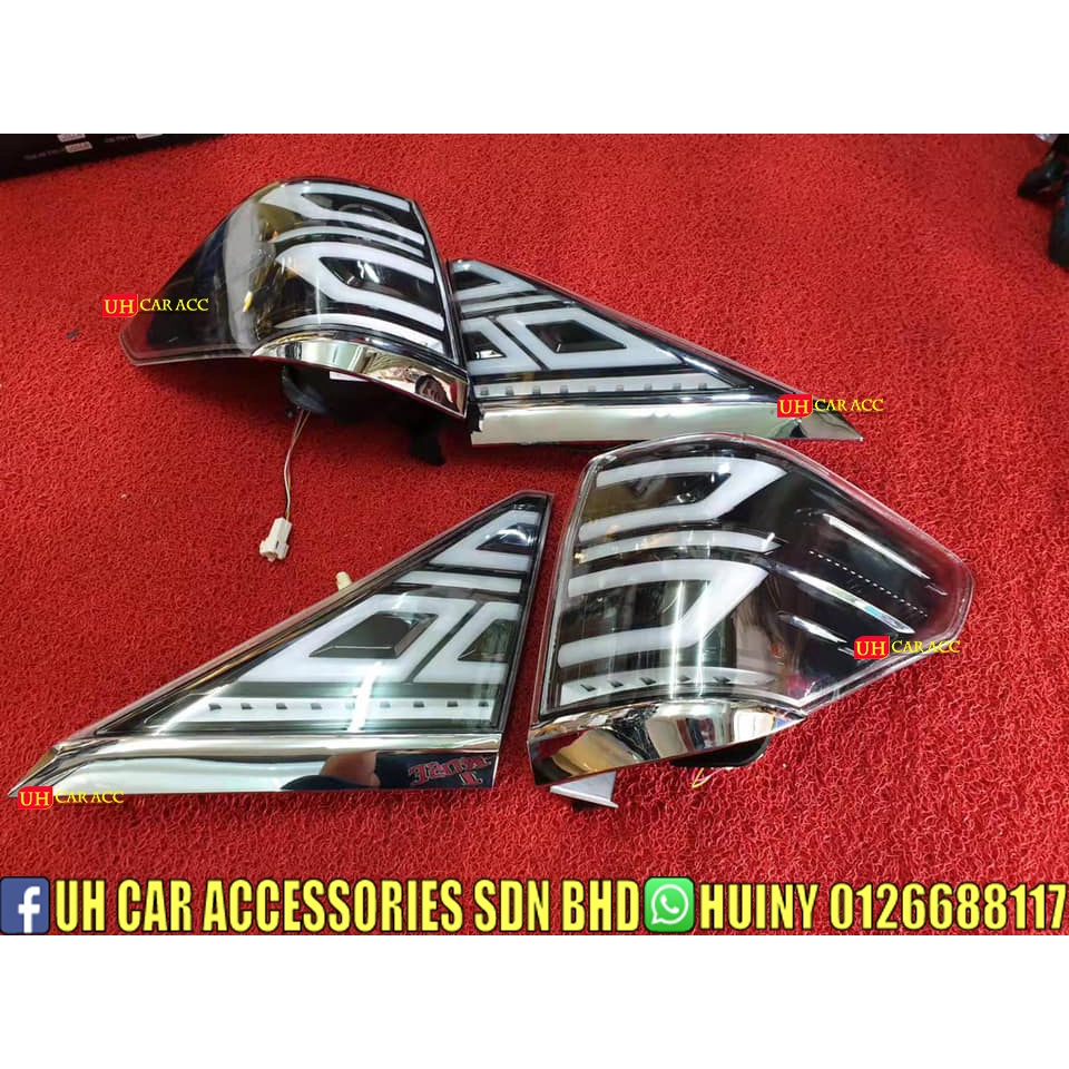 Toyota Vellfire Alphard Anh20 2008 2009 2010 2011 2012 Rear Led ...
