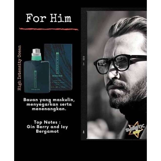 (Ready Stock) Perfume Men Ocean Cologne Spray untuk lelaki | Shopee ...