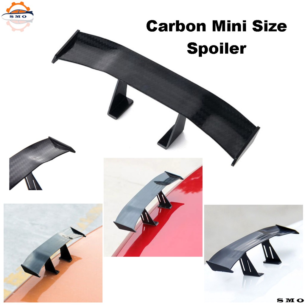 Car Spoiler Carbon GT Wing Spoiler Universal Mini Deco Spoiler