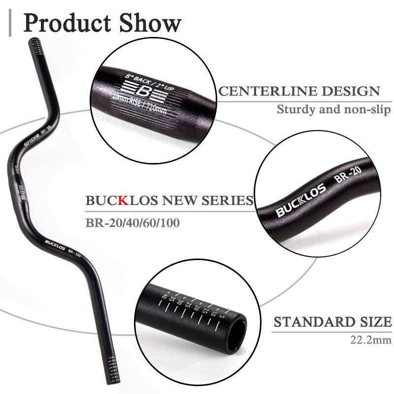 [Ship In 48H] 25.4mm Bicycle Handlebar Swallow Folding Bike M Handle ...