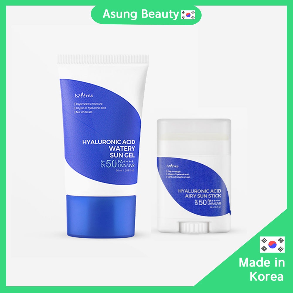 [ISNTREE] Hyaluronic Acid Watery Sun Gel 50ml / Hyaluronic Acid Airy