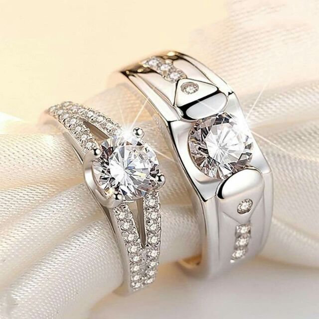 Cincin silver sale 925 couple