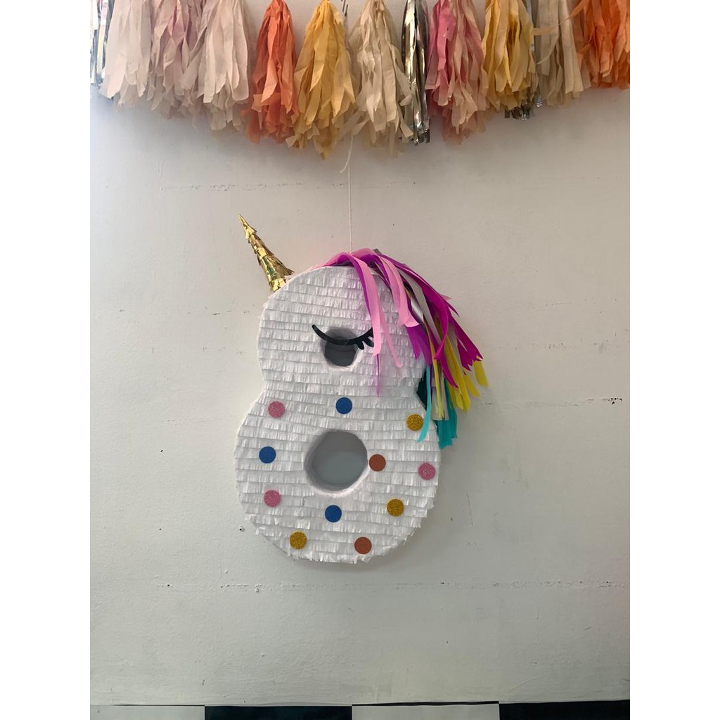 Cool and Fancy Number 8 Unicorn Pinata | Shopee Malaysia