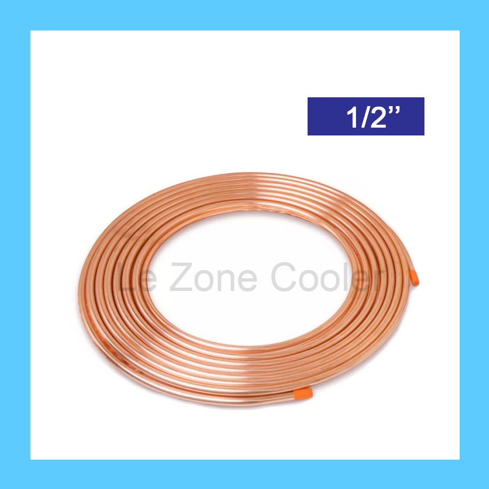 Aircond AMS Hocol Copper Tube Copper Pipe 1/2'' x 0.61mm x 15m