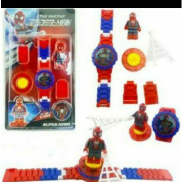 Spiderman lego watch new arrivals