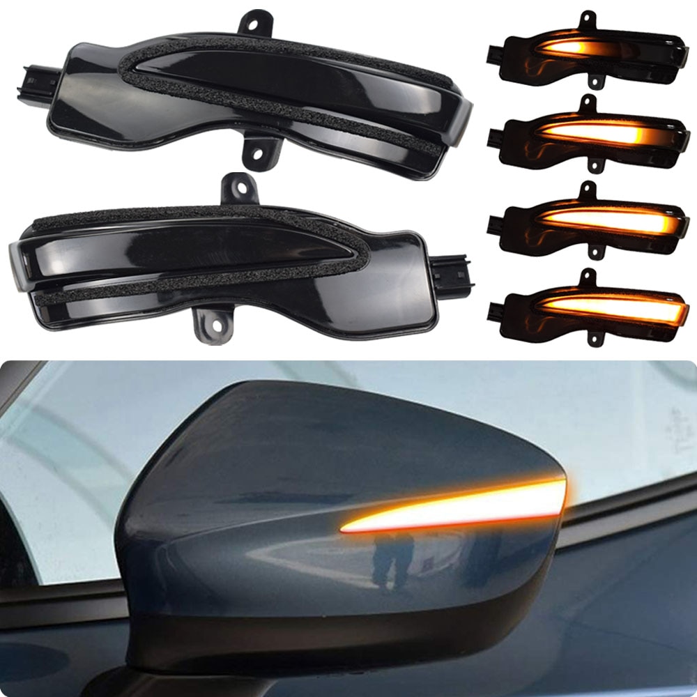 Dynamic Turn Signal LED Side Mirror Indicator Blinker Sequential Light ...