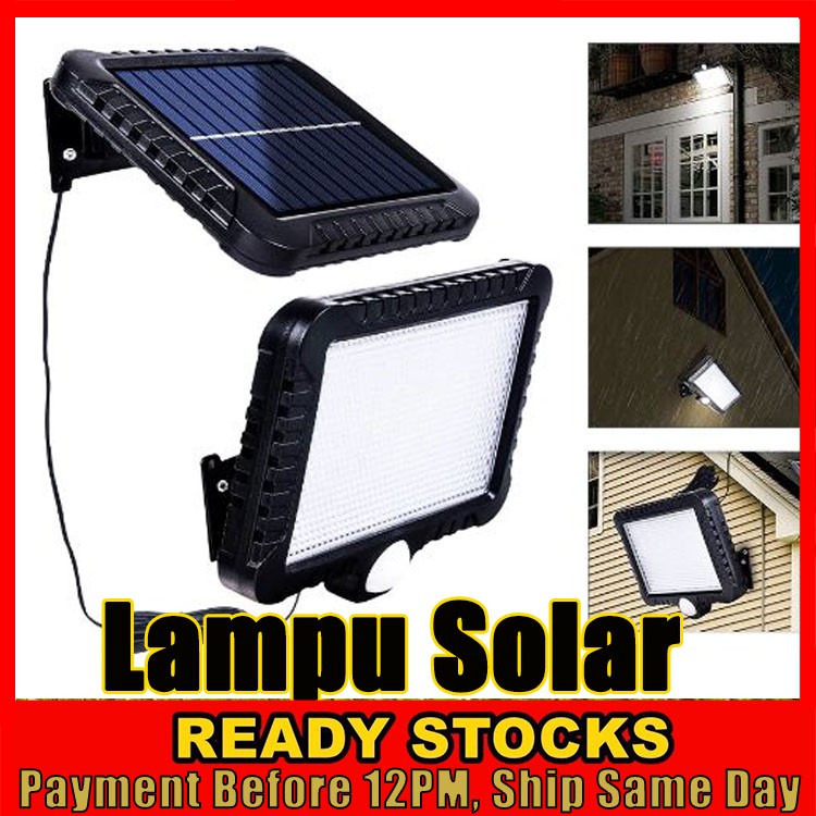 Lampu Solar LED Lampu LED 56 LED Split Portable Solar Panel Motion ...