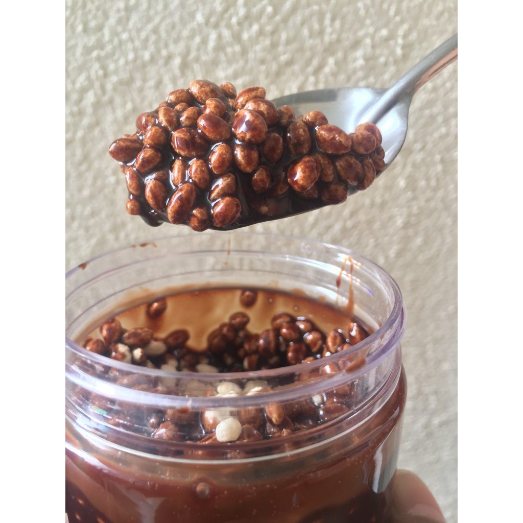 Crispy Bubble Rice White / Bubble Rice Cocoa Chocolate [400G] | Shopee ...