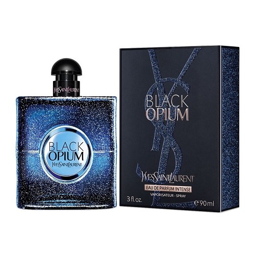 Black Opium Intense by Yves Saint Laurent - 3 oz Eau de Parfum Spray - Women