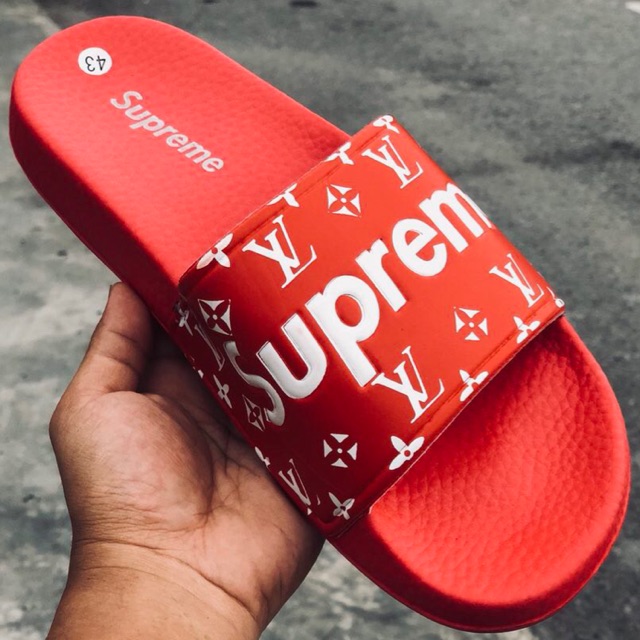 Supreme hotsell sandals price