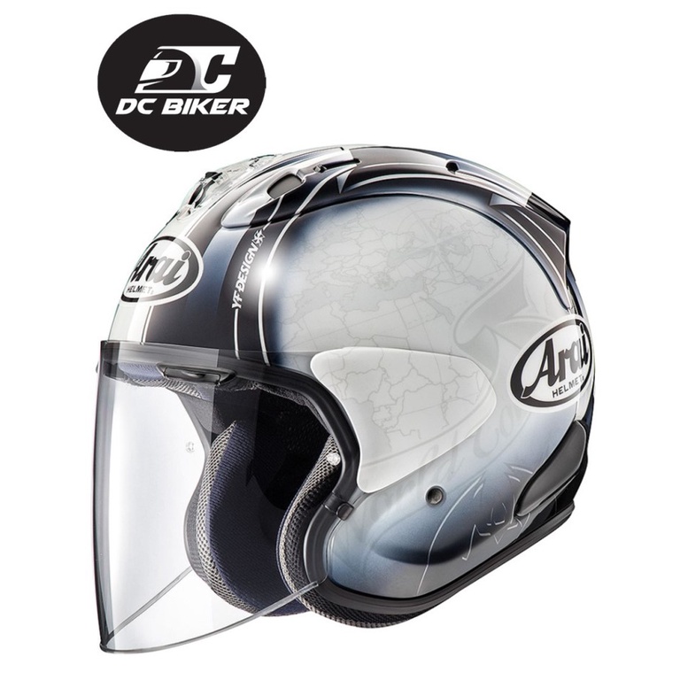 Arai VZ Ram Harada Tour White Helmet (SIRIM Certified Approved by JPJ