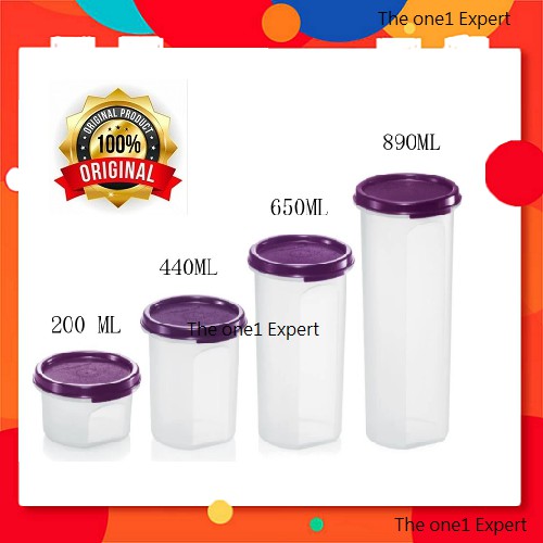 Tupperware Modular Mates Rounds Bekas Simpanan/Container with Cover ...
