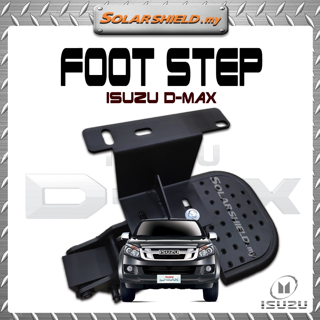 Isuzu D-Max Dmax Retractable Back 4x4 Rear Foot Step T-Step BedStep ...