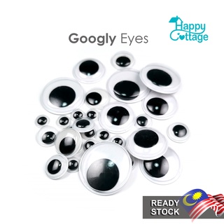 10pcs 50mm Wiggly Wobbly Googly Eyes Scrapbooking Crafts for DOLL