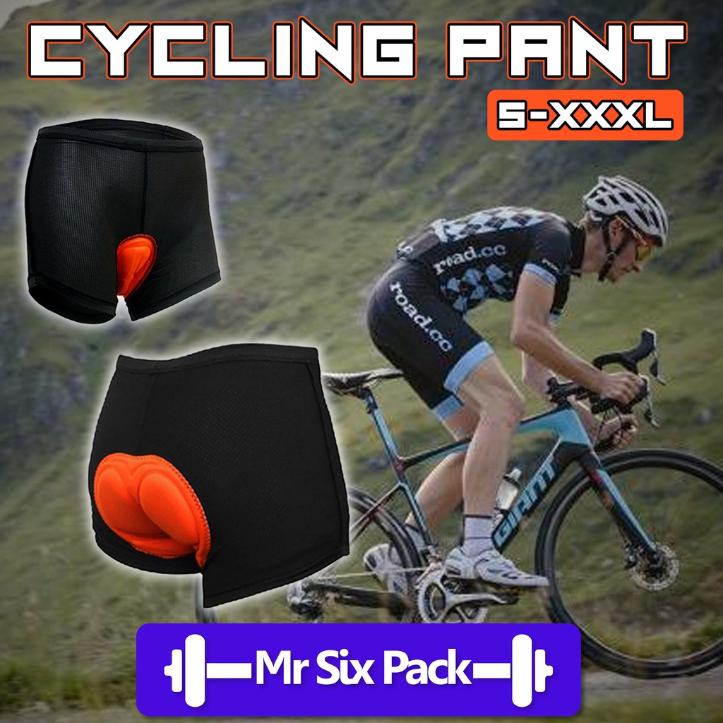 DA BOOM Unisex Bicycle Bike Pants Underwear Cycling Shorts with Sponge Gel  3D Padded 