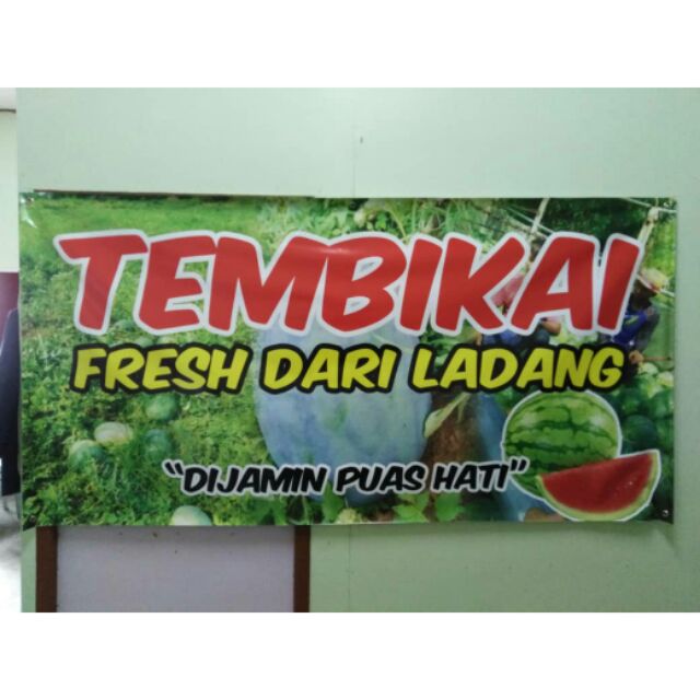 BANNER BANTING CUSTOM FREE DESIGN | Shopee Malaysia