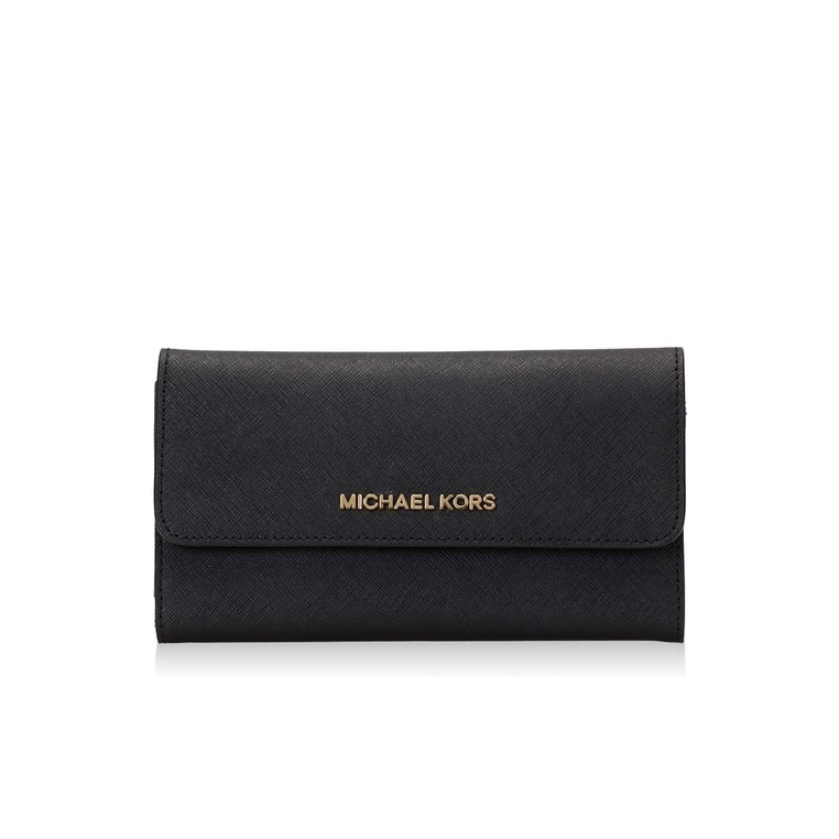 Michael Kors - Carmen Signature Coated Canvas Tri-Fold Wallet