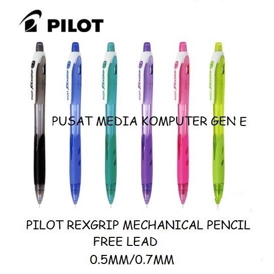 Pilot REXGRIP Mechanical Pencil Pastel Color VALUE PACK | Shopee