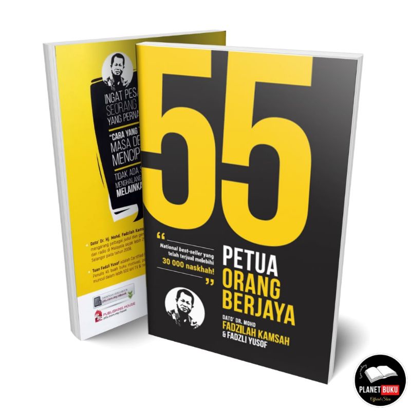 BUKU | 55 Petua Orang Berjaya | Shopee Malaysia