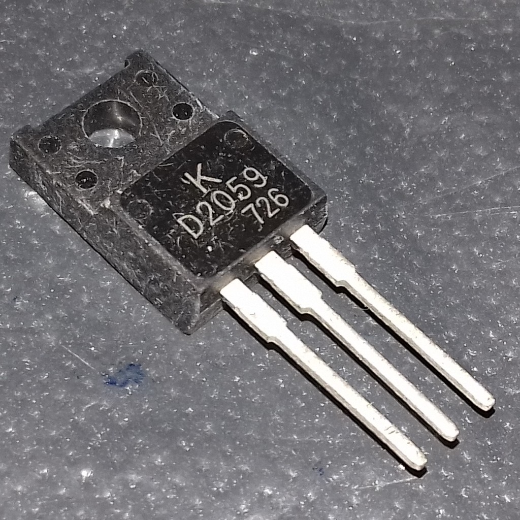 (1212) 2SD2059 D2059 5A 100V NPN TO-220F BIPOLAR TRANSISTOR | Shopee ...