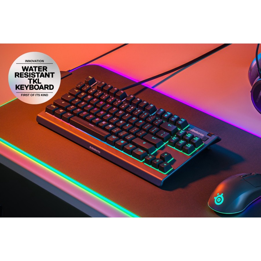 Steelseries APEX 3 TKL Gaming [20M WhisperQuiet Switch, Keyboard