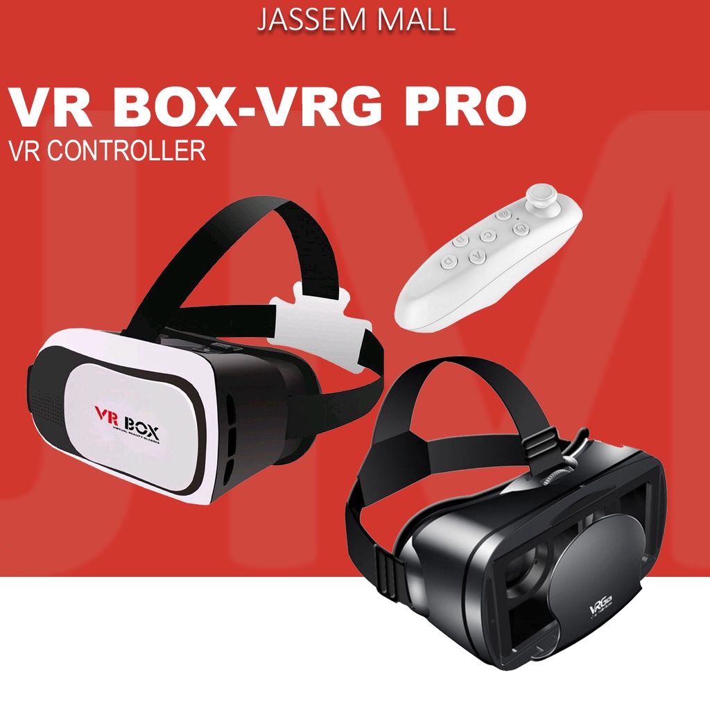 VR BOX VRG PRO 2.0 3D Glasses For 3.5-6.0 Inch Smartphone Slide Window ...
