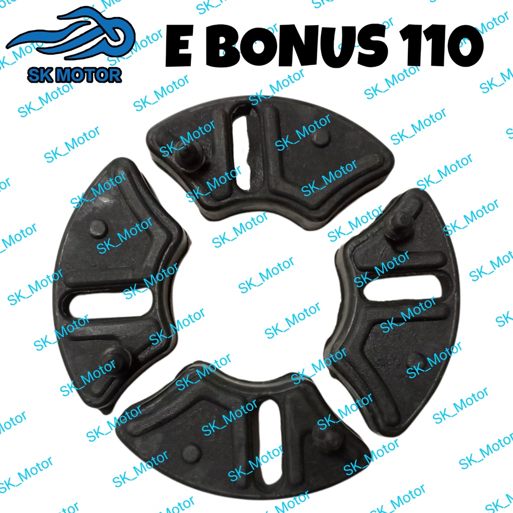 Sym E Bonus 110 Sr Sport Bonus Wheel Damper Set Sprocket Damper Hub Rubber Getah Hub 7063